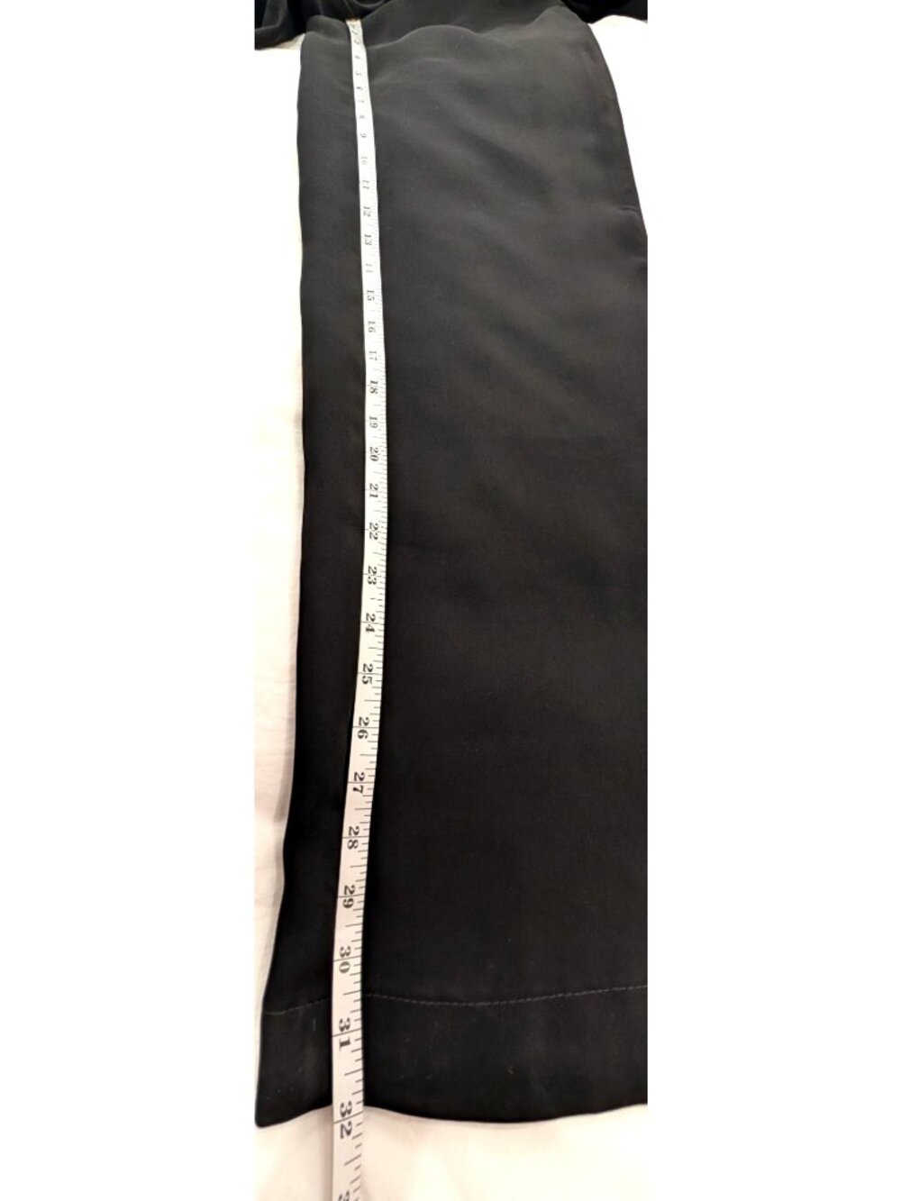 NEW Julia Allert Belted High Waist Wide Leg Pants, Black/White, Size Large - Picture 16 of 16